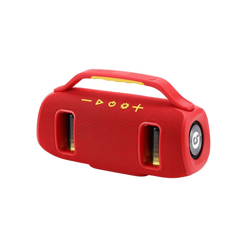 Enceinte Bluetooth sans fil Coolsound BraveBox 15 W - Jusqu'à 3 heures d'autonomie - Entrées USB, microSD et auxiliaire