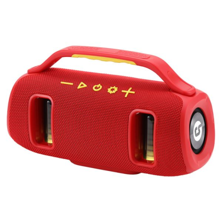 Enceinte Bluetooth sans fil Coolsound BraveBox 15 W - Jusqu'à 3 heures d'autonomie - Entrées USB, microSD et auxiliaire