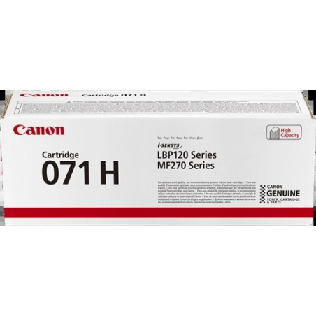 Toner Canon 071H BK noir - 5646C002 pour impressions nettes