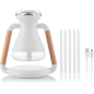 Diffuseur d'arômes et humidificateur 3-en-1 Innovagoods Misvolt - Chargeur sans fil - Réservoir de 230 ml - Fonctionnement