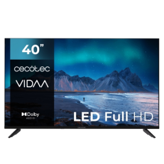 Téléviseur intelligent LED Cecotec série A5 ALF50040 40" avec résolution HD - Système audio Dolby - Système d'exploitation