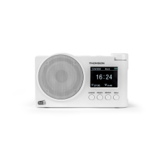 Radio FM Thomson DAB+ avec haut-parleur Bluetooth - 30 préréglages DAB+ et 30 préréglages FM - Mise à jour automatique des