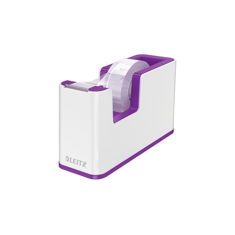 Dévidoir de ruban adhésif Leitz WOW - Pour rouleaux jusqu'à 19 mm x 33 m - Comprend un ruban adhésif inscriptible - Couleur