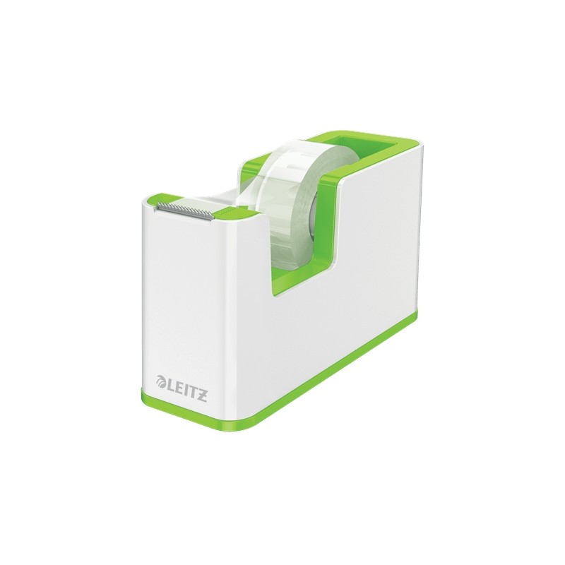 Dévidoir de ruban adhésif Leitz WOW - Pour rouleaux jusqu'à 19 mm x 33 m - Comprend un ruban adhésif inscriptible - Couleur