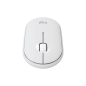 Souris sans fil USB Logitech Pebble Mouse 2 M350s 1000 dpi - Multi-appareils - Utilisation ambidextre - Couleur blanche