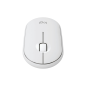 Souris sans fil USB Logitech Pebble Mouse 2 M350s 1000 dpi - Multi-appareils - Utilisation ambidextre - Couleur blanche