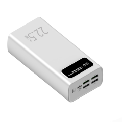 Batterie externe Leotec 30 000 mAh PD 22,5 W - Blanc