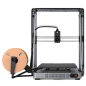 Imprimante 3D ouverte Creality Ender-3 V3 Plus - Volume : 30 x 30 x 33 cm - Double ventilateur - Boîtier en métal - Vitesse
