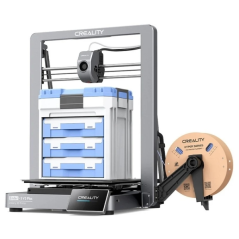 Imprimante 3D ouverte Creality Ender-3 V3 Plus - Volume : 30 x 30 x 33 cm - Double ventilateur - Boîtier en métal - Vitesse