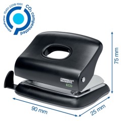 ✅ Perforatrice Rapid Eco - Perfore jusqu'à 20 feuilles - Vidage facile - Perforatrices de 5,5 mm - Fabriquée a en stock