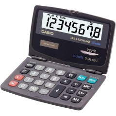 Calculatrice Casio clapet gris foncé