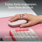 Souris - Sans fil - Logitech - Pop Mouse - Rose
