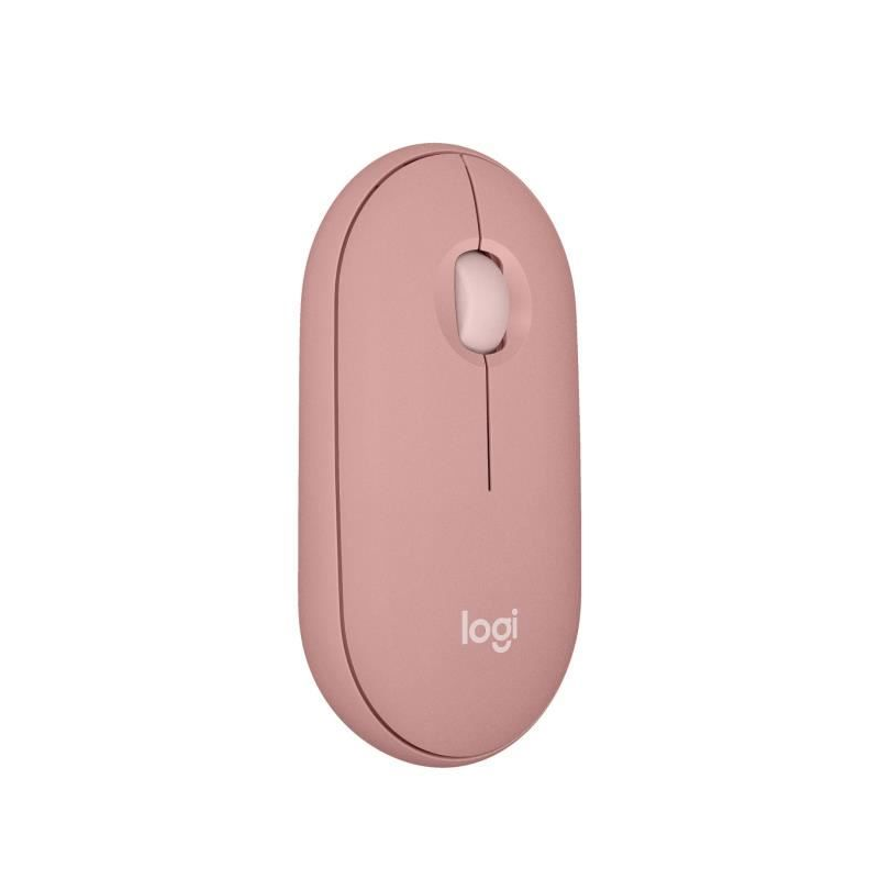 Souris sans fil Logitech Pebble Mouse 2 M350s - Rose