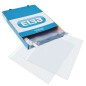 Elba Pack de 100 Couvertures Standard Folio Multi-trous - Matériau PP 70? - Transparent et résistant