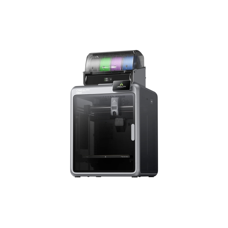 Imprimante 3D Creality K2 Pro Combo (unité fermée + unité CFS) - Volume d'impression : 30 x 30 x 30 cm - Vitesse d'impression :