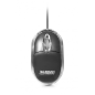 Souris filaire USB Urban Factory - 800 dpi - Ambidextre - Noire