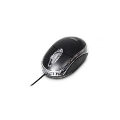 Souris filaire USB Urban Factory - 800 dpi - Ambidextre - Noire