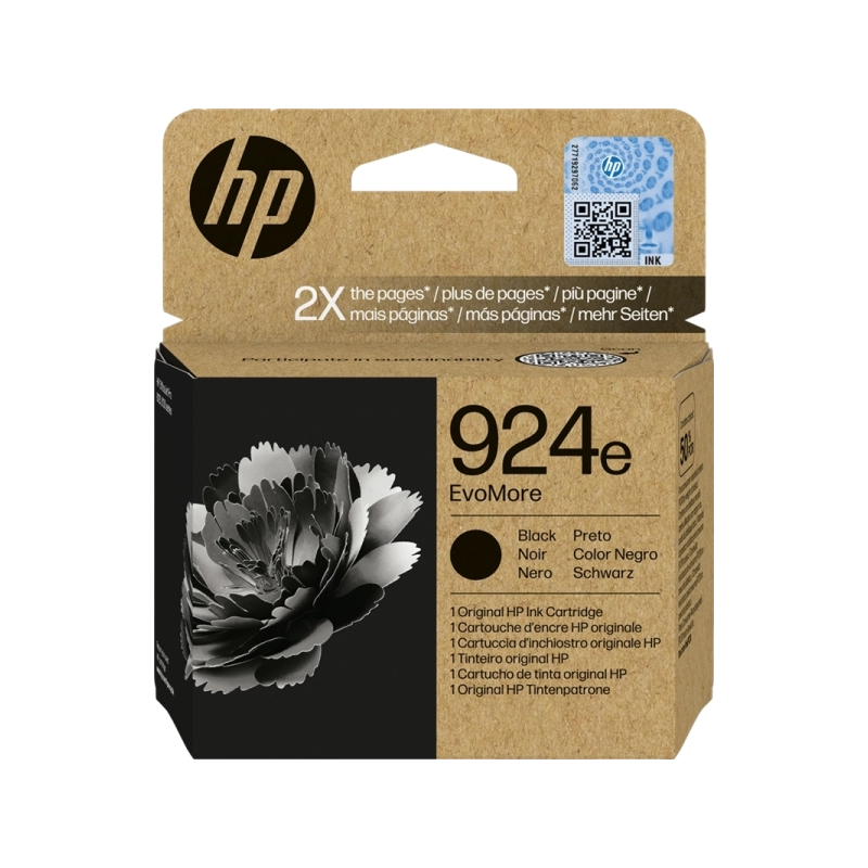 HP 924e cartouche d'encre noire 4K0V0NE