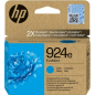 HP 924e Cartouche d'encre cyan 4K0U7NE