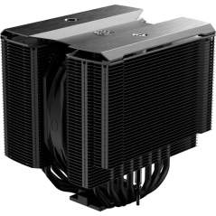 Refroidisseur CPU Cooler Master MA824 - 8 dissipateurs thermiques - Multiprise universelle - Double ventilateur - Noir
