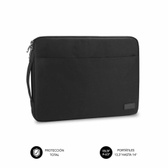 Housse Subblim Urban pour ordinateur portable de 13,3" à 14" - Protection élégante et fonctionnelle - Tissu polyester 600D