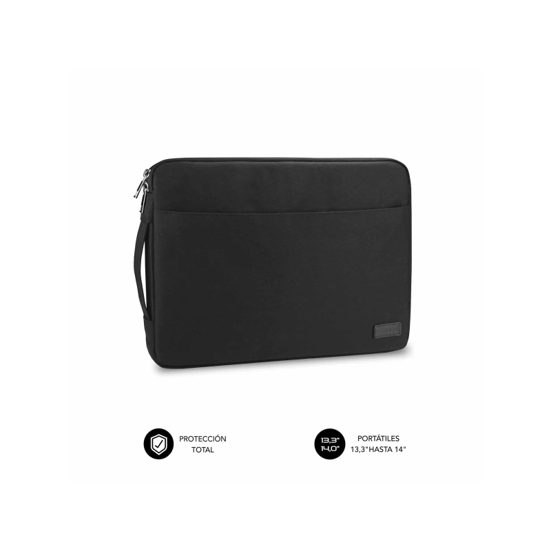 Housse Subblim Urban pour ordinateur portable de 13,3" à 14" - Protection élégante et fonctionnelle - Tissu polyester 600D
