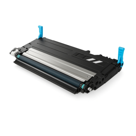 Cartouche de toner cyan à poignée bleue