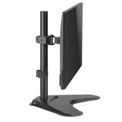Support de bureau Ewent pour 1 écran jusqu'à 34" - VESA Max 100x100 - jusqu'à 8 kg - Noir