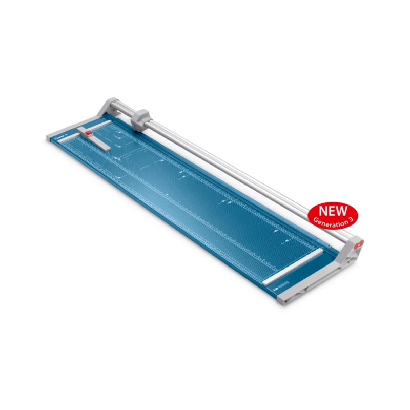 Massicot à rouleau professionnel Dahle 558, format A0 - Capacité 7 feuilles - Longueur de coupe 1300 mm - Lame circulaire en aci