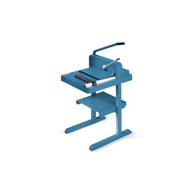 Dahle 842 Guillotine épaisse à levier d'une capacité jusqu'à 300 feuilles - Lame supérieure en acier Solingen - Table en métal -