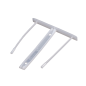 Bankers Box Pack de 100 Attaches Plastique 85 mm - Facilite le Transfert des Papiers - 2 Pièces en Polypropylène Recyclé - Capac
