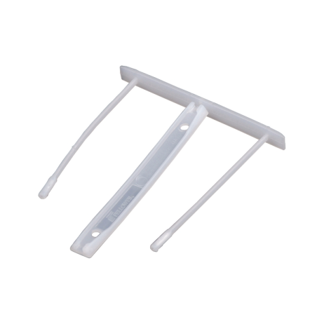 Bankers Box Pack de 100 Attaches Plastique 85 mm - 2 Pièces en Polypropylène Recyclé Semi-Rigide - Facilitateur en Transfert Pap