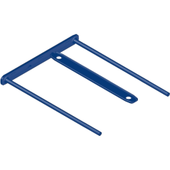 Bankers Box Pack de 50 Attaches Plastique 85 mm - 2 Pièces en Polypropylène Recyclé Semi-Rigide - Facilitateur en Transfert Papi