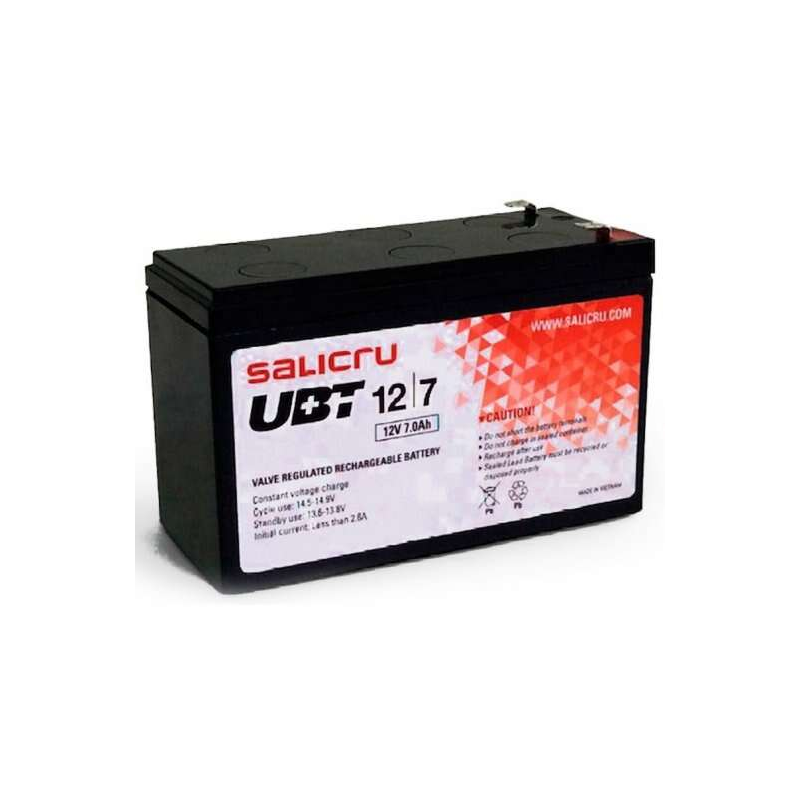 Batterie Salicru UBT 12/7 pour UPS/UPS 7ah 12v