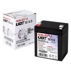 Salicru UBT 12/4.5 Batterie AGM rechargeable 4,5 Ah / 12 V - Couleur Noir