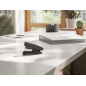 Agrafeuse de bureau Novus B10FC re+new - Fabriquée avec 95 % de plastique recyclé - Jusqu'à 20 feuilles - Agrafage à plat et fix