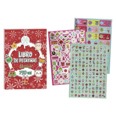 Livre Bismark avec 750 autocollants de Noël