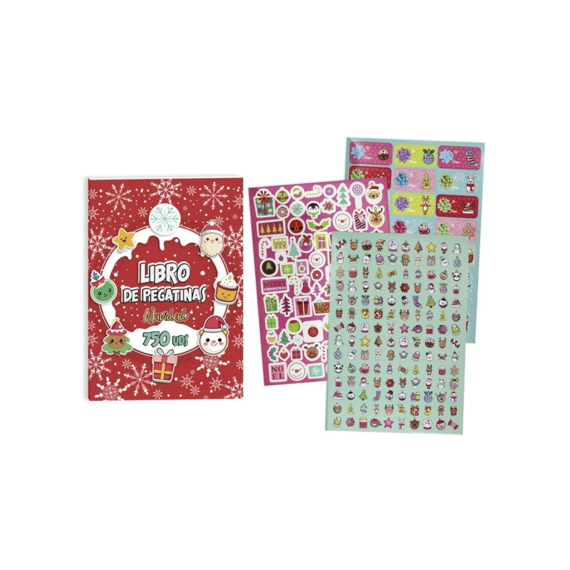 Livre Bismark avec 750 autocollants de Noël