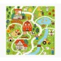 Carte puzzle Pictura – 15,5 x 15,5 cm – Thème routes du village – 25 pièces – Comprend une carte pliée et une enveloppe blanche