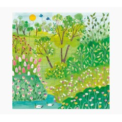 ✅ Carte puzzle Pictura - 15,5 x 15,5 cm - Thème parc - 49 pièces - Comprend une carte pliée et une enveloppe en stock