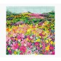 Carte puzzle Pictura – 15,5 x 15,5 cm – Thème fleur – 49 pièces – Comprend une carte pliée et une enveloppe blanche –
