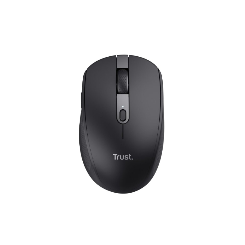 Souris Bluetooth sans fil Trust 3200 dpi - Capteur optique - 6 boutons - Noir