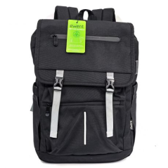 Sac à dos vintage Ewent EW2537 pour ordinateurs portables jusqu'à 16,1" - Imperméable - Bandoulière pour trolley - Dos et