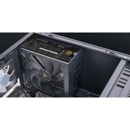 Alimentation Mars Gaming MPB850PSI 850 W ATX - Certification 80 Plus Gold - Modulaire - Compatible ATX 3.1 et PCIe 5.1 - 150 x