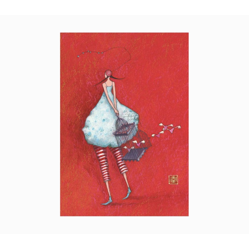 Pictura Gaëlle Boissonnard Cahier Agrafé A6 - 105x150 mm - 48 Pages Lignées - Papier Certifié FSC