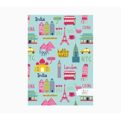 ✅ Cahier Pictura A5 - 15x21 cm - 48 pages lignées - Papier certifié FSC couleur Plusieurs couleurs en stock