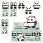 Taille-Crayons Panda Dohe - Présentoir 24 - Plastique Multicolore

