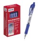Stylos gel rétractables Dohe bleu pointe 0,7 mm étanche