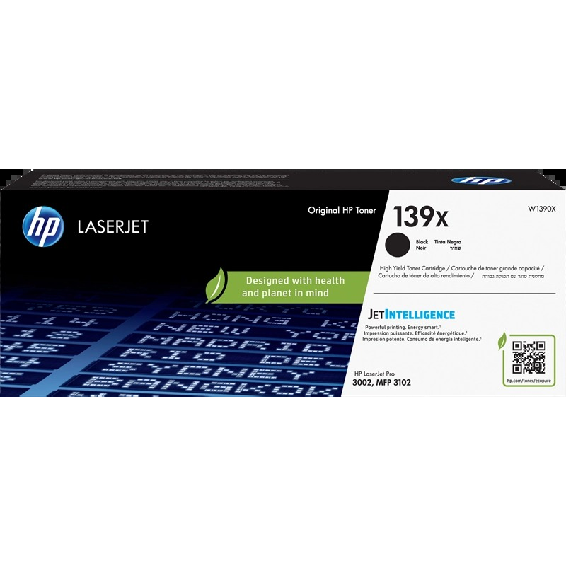 HP toner 139X noir - W1390X
