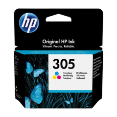 HP cartouche encre 305 couleurs pour impressions nettes et vives